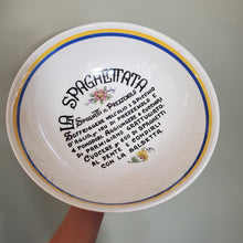 Load image into Gallery viewer, Large Vintage Italian Spaghetti Bowl
