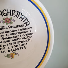 Load image into Gallery viewer, Large Vintage Italian Spaghetti Bowl