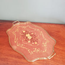 Load image into Gallery viewer, Antique Sorrento Italian Marquetry Wooden Tray