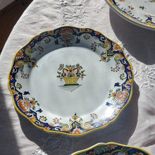 Load image into Gallery viewer, Set Of Four French Faience Plates