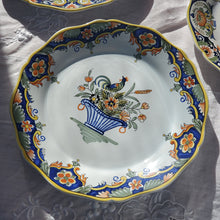 Load image into Gallery viewer, Set Of Four French Faience Plates