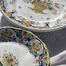 Load image into Gallery viewer, Set Of Four French Faience Plates