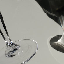 Load image into Gallery viewer, Set of Four Large Crystal Wine glasses