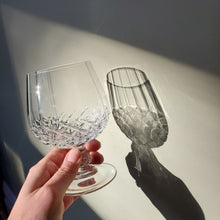Load image into Gallery viewer, Set of Eight Crystal Brandy Glasses
