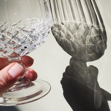 Load image into Gallery viewer, Set of Eight Crystal Brandy Glasses