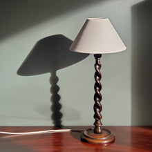 Load image into Gallery viewer, Mahogany Barley Twist Lamp