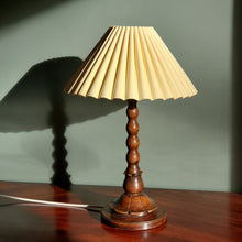 Load image into Gallery viewer, Large Wooden Bobbin Lamp