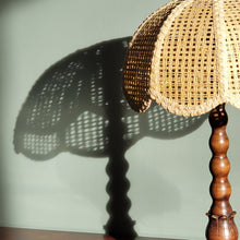 Load image into Gallery viewer, Large Wooden Bobbin Lamp