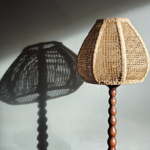 Load image into Gallery viewer, Large Wooden Bobbin Lamp