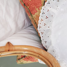 Load image into Gallery viewer, Mid Century Bamboo Mirror