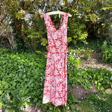 Load image into Gallery viewer, Laura Ashley Hawaiian Floral Midi Dress