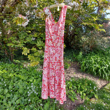 Load image into Gallery viewer, Laura Ashley Hawaiian Floral Midi Dress
