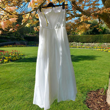 Load image into Gallery viewer, 1950s Cotton Wedding Dress