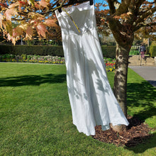 Load image into Gallery viewer, 1950s Cotton Wedding Dress