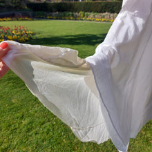 Load image into Gallery viewer, 1950s Cotton Wedding Dress