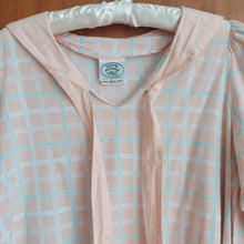 Load image into Gallery viewer, Laura Ashley Checkered Sailor Style Shift Dress