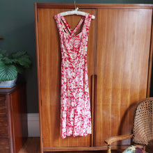 Load image into Gallery viewer, Laura Ashley Hawaiian Floral Midi Dress