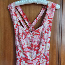 Load image into Gallery viewer, Laura Ashley Hawaiian Floral Midi Dress
