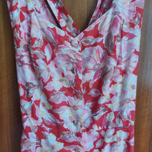 Load image into Gallery viewer, Laura Ashley Hawaiian Floral Midi Dress