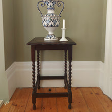 Load image into Gallery viewer, Antique Dark Oak Barley Twist Table
