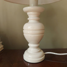Load image into Gallery viewer, Vintage White Ceramic Lamp