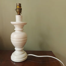 Load image into Gallery viewer, Vintage White Ceramic Lamp