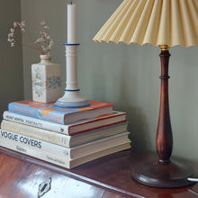 Load image into Gallery viewer, Antique Oak Wooden Lamp