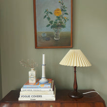 Load image into Gallery viewer, Antique Oak Wooden Lamp