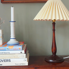 Load image into Gallery viewer, Antique Oak Wooden Lamp