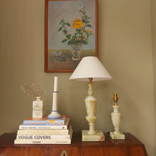 Load image into Gallery viewer, Pair of Green Onyx Lamps