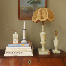 Load image into Gallery viewer, Pair of Green Onyx Lamps