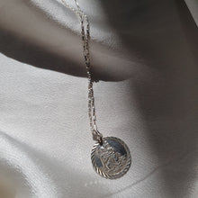 Load image into Gallery viewer, st christopher pendant on satin
