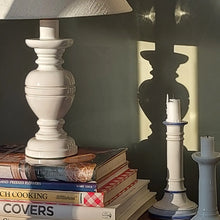 Load image into Gallery viewer, Vintage White Ceramic Lamp