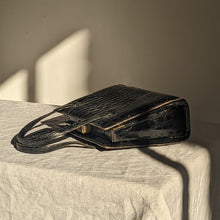 Load image into Gallery viewer, Vintage Italian black leather handbag