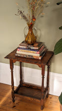 Load image into Gallery viewer, Antique Oak Side Table