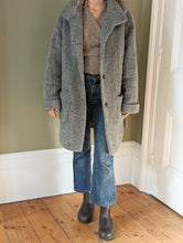 Load image into Gallery viewer, Grey Wool Boule Coat