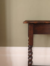 Load image into Gallery viewer, Antique Barley Twist Table