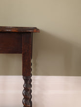 Load image into Gallery viewer, Antique Barley Twist Table