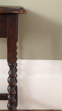 Load image into Gallery viewer, Antique Barley Twist Table