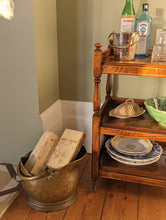 Load image into Gallery viewer, Victorian Wooden Drinks Cocktail Trolley