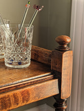 Load image into Gallery viewer, Victorian Wooden Drinks Cocktail Trolley