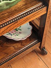 Load image into Gallery viewer, Victorian Wooden Drinks Cocktail Trolley