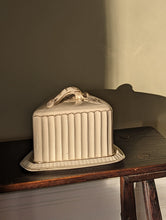 Load image into Gallery viewer, Large 19th Century Antique Gold Victorian Cheese Dish by Franz Ant. Mehlem