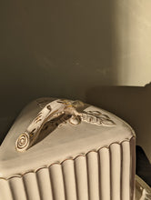 Load image into Gallery viewer, Large 19th Century Antique Gold Victorian Cheese Dish by Franz Ant. Mehlem
