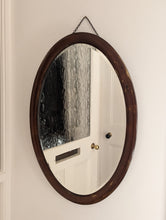 Load image into Gallery viewer, antique oval mirror