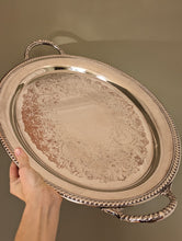 Load image into Gallery viewer, silver tray being held by hand
