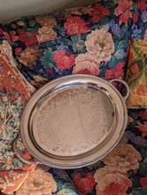 Load image into Gallery viewer, silver tray on sofa