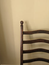 Load image into Gallery viewer, close up of ladder back chair
