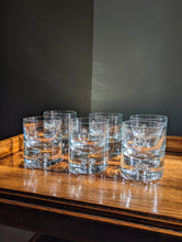 Load image into Gallery viewer, set of six glass whisky tumbler