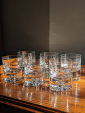 Load image into Gallery viewer, set of six glass whisky tumbler